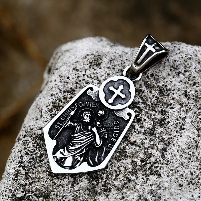 Patron saint of travel necklace Clearance