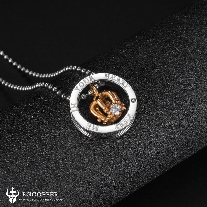 BLACK FRIDAY SALE - "In Your Heart" Necklace - BGCOPPER