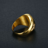 Our Lady of Guadalupe Titanium Ring