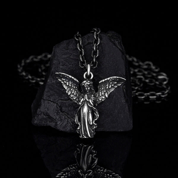 Angel necklace - There’s always an angel close by