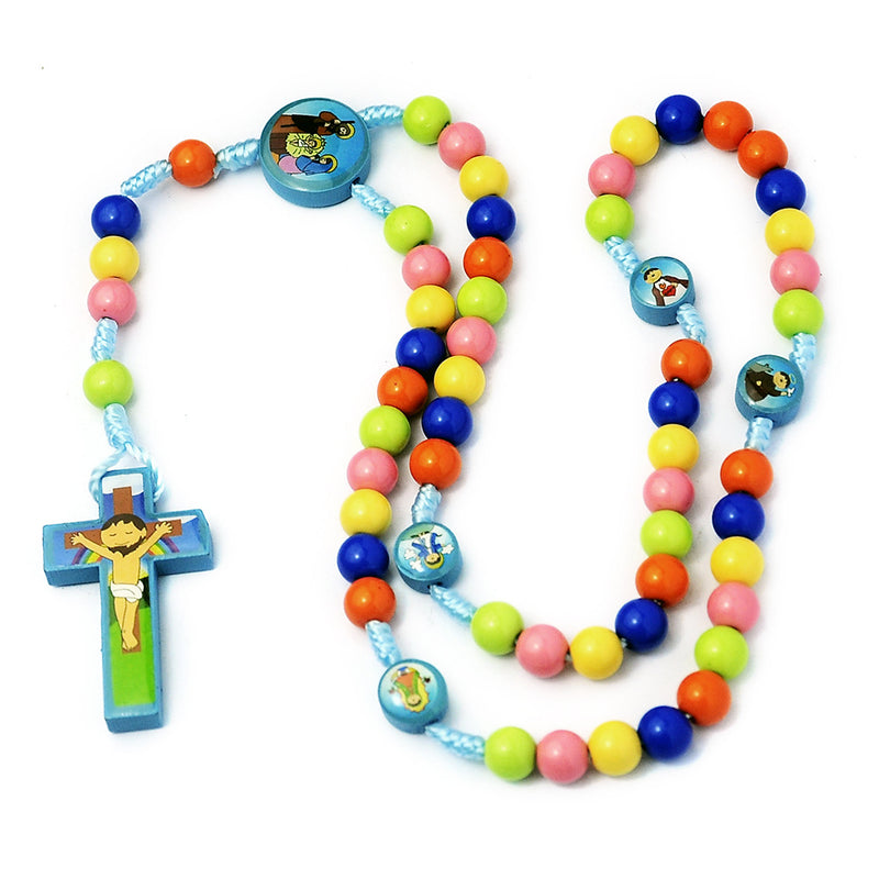 Children's First Rosary - Cartoon Baby Rosary Gift