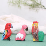 Little Basswood Hand-carved Animal Ornaments