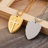 Faith of God Shield Cross Necklace