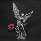 Archangel Michael metal statue - Best Home Decor