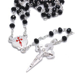 Bgcopper Way of St. James Santiago Black Rosary