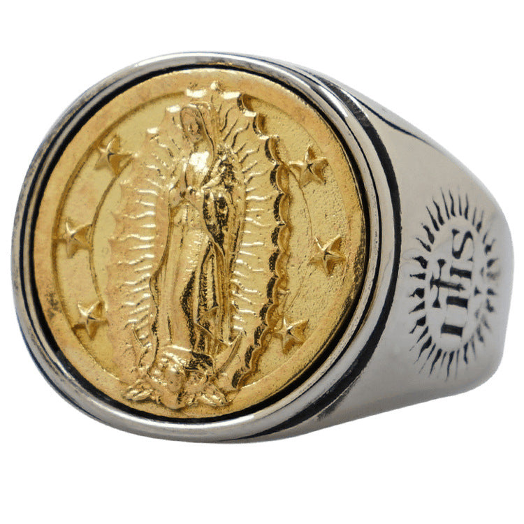 Our Lady of Guadalupe Virgin Mary Ring