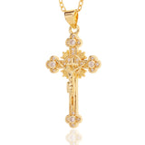 New religious jewelry women's cross pendant design niche necklace collarbone chain