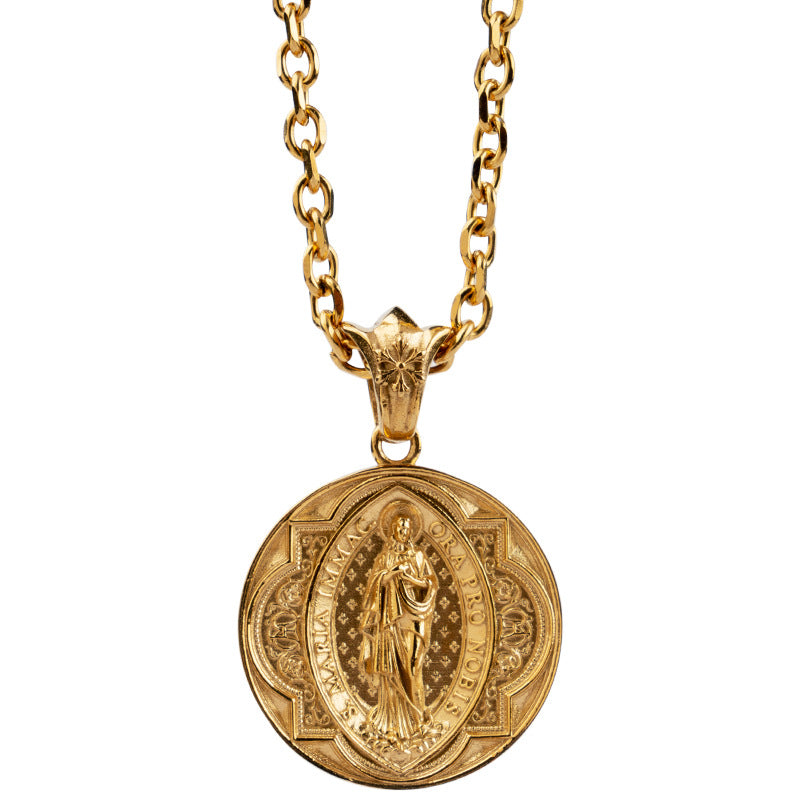 Immaculate Virgin Mary Necklace