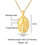 Miraculous Medal Necklace