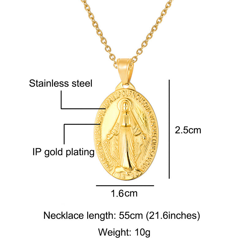 Miraculous Medal Necklace