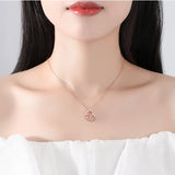 Sterling silver Love Confession Necklace - Mother‘s day gift