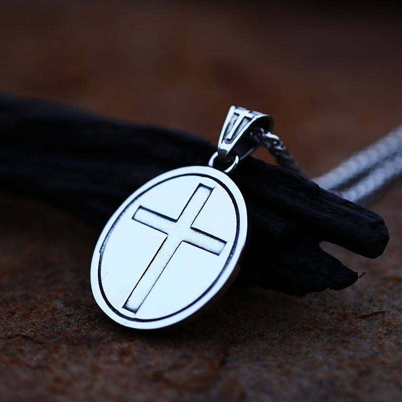 St.CHRISTOPHER necklace - The patron saint of travelers