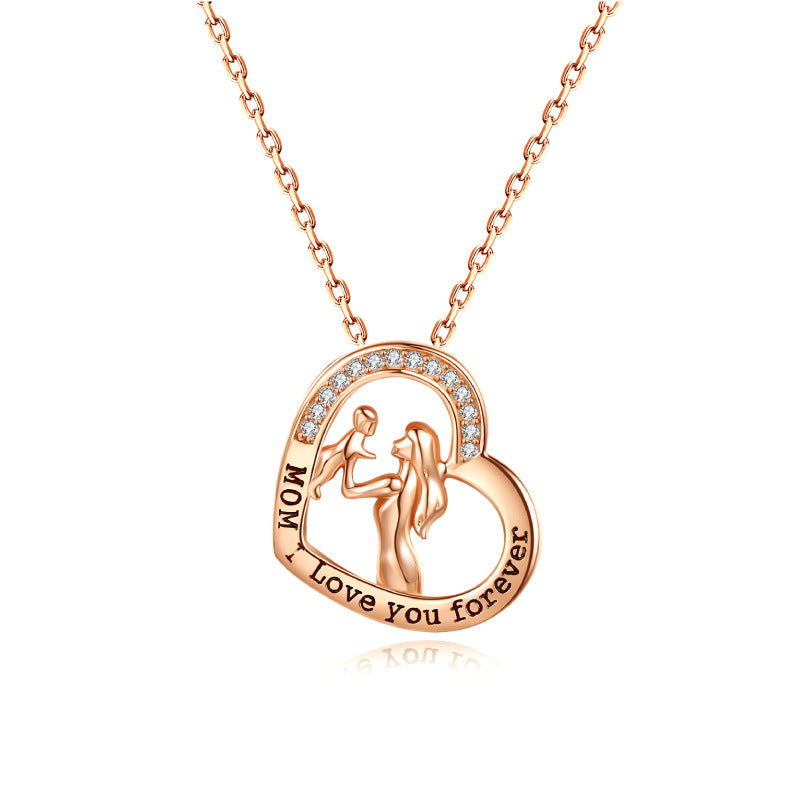 Sterling silver Love Confession Necklace - Mother‘s day gift