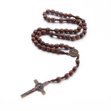 Handmade Christian St. Benedict Cross Rosary