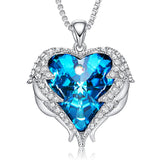 Guardian angel necklace Valentine's Day gift