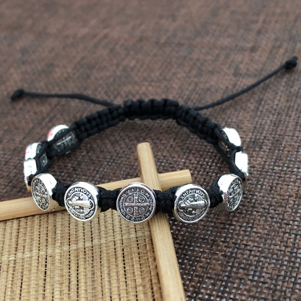 Saint benedict hotsell medal bracelet