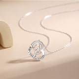 Sterling silver Love Confession Necklace - Mother‘s day gift