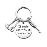 KEYCHAIN "IF DAD CAN'T FIX IT" DAD TOOLS FATHER'S DAY GIFT
