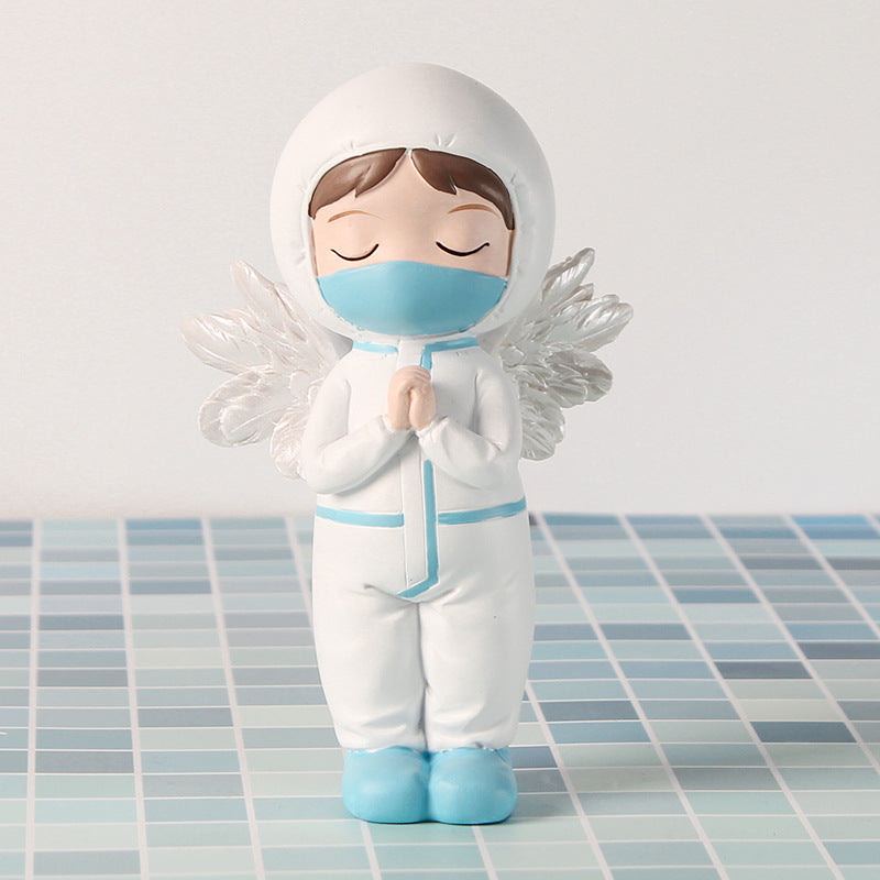 Angel in white - the best gift for medical staff