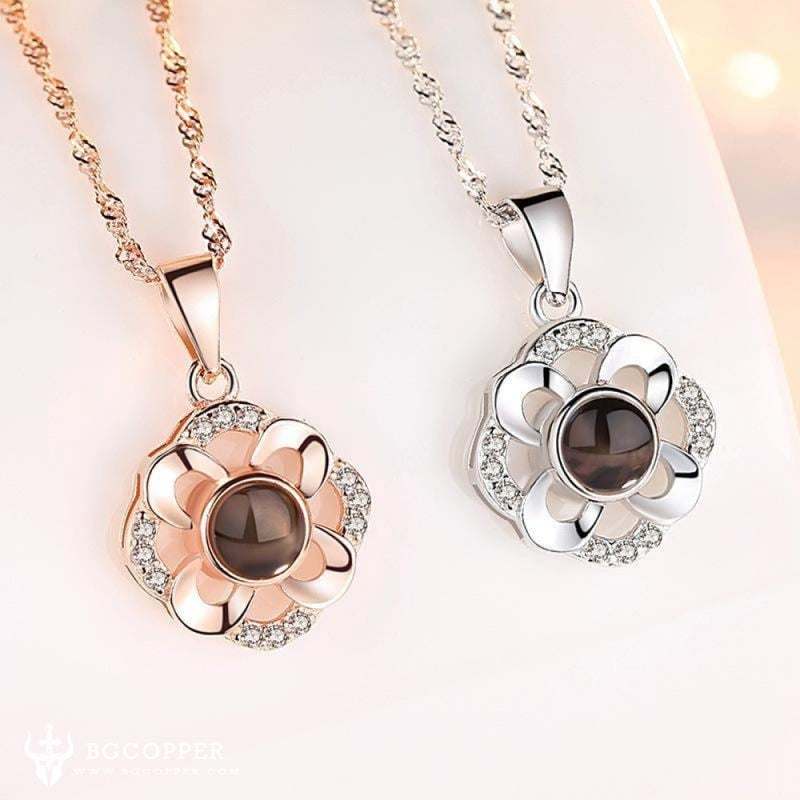 100 Languages "I Love You" Necklace - BGCOPPER