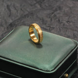 Titanium steel ANXIETY & STRESS RELIEF ROTATABLE RING