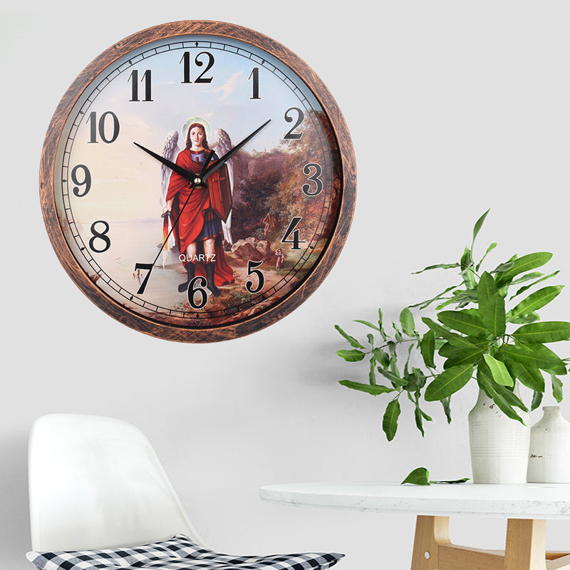Archangel Michael Wall Clock