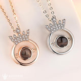 100 Languages "I Love You" Necklace - BGCOPPER