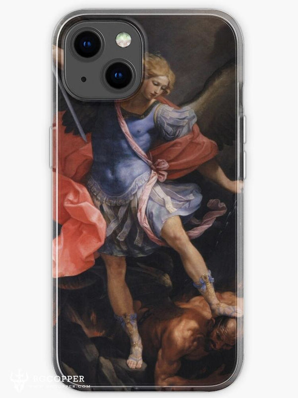 St. Michael the Archangel iPhone Case - BGCOPPER