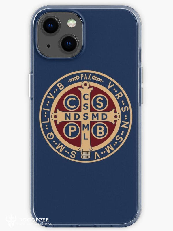 Saint Benedict Medal iPhone Case - BGCOPPER