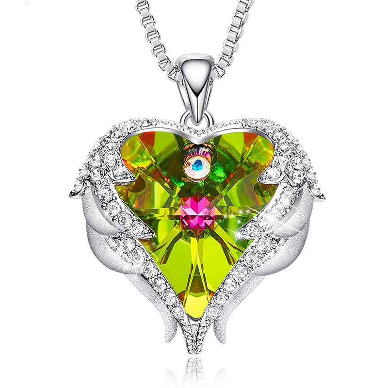 Guardian angel necklace Valentine's Day gift