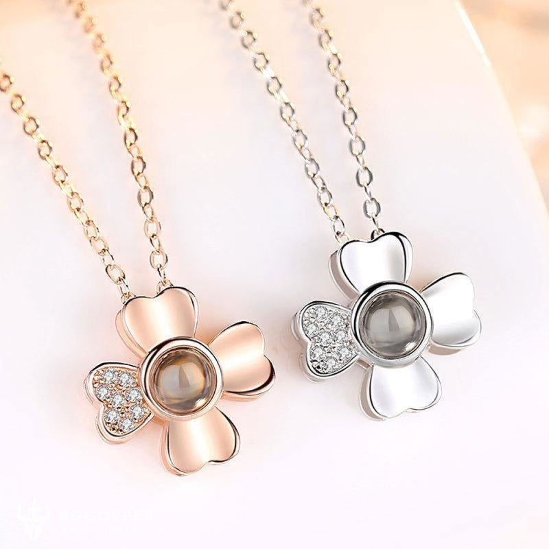 100 Languages "I Love You" Necklace - BGCOPPER