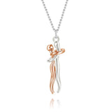 Hug Necklace-The Tale of Two Lovers Necklace