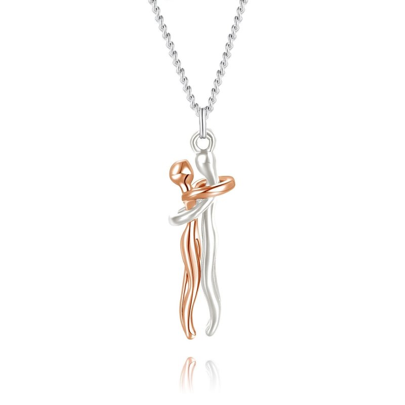 Hug Necklace-The Tale of Two Lovers Necklace