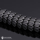 DRAGON SCALE STAINLESS STEEL BRACELET - BGCOPPER