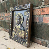 Christ Pantocrator Wood Carving
