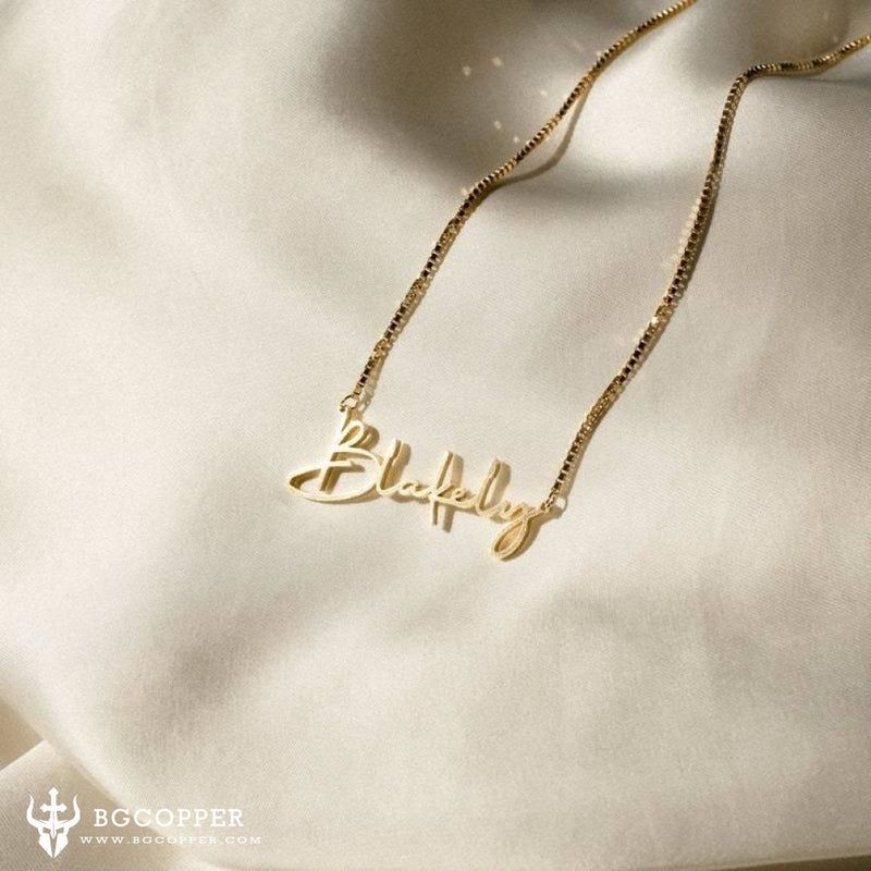 Personalized Name Necklace  •  Perfect Gift - BGCOPPER