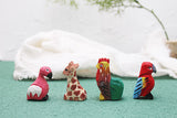 Little Basswood Hand-carved Animal Ornaments