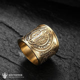 Saint Benedict Ring,ward off spiritual and physical dangers - BGCOPPER