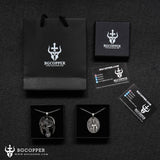 Blessed Virgin Mary Madonna and Infant Jesus Necklace - BGCOPPER