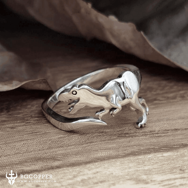 🎁Early Christmas Sale--30% Off🎄💘Adjustable Cute Dinosaur Ring - BGCOPPER