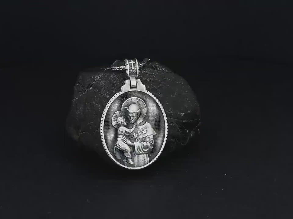 St. Anthony of Padua Necklace/The patron saint of lost and stolen arti –  BGCOPPER