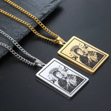 Our Lady of Perpetual Help Stainless Steel Necklace