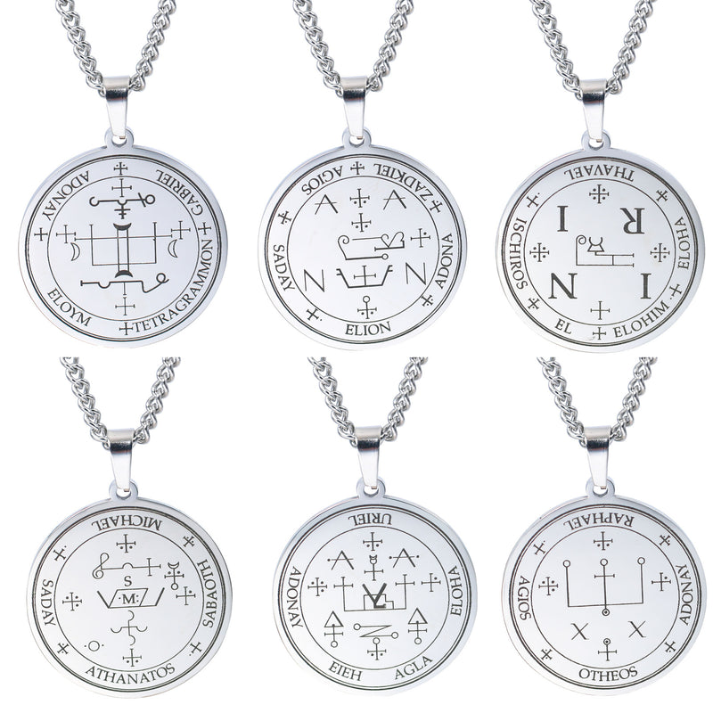 Archangel Seal Amulet Sigil Talisman Necklace