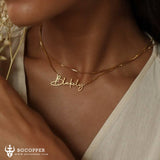 Personalized Name Necklace  •  Perfect Gift - BGCOPPER