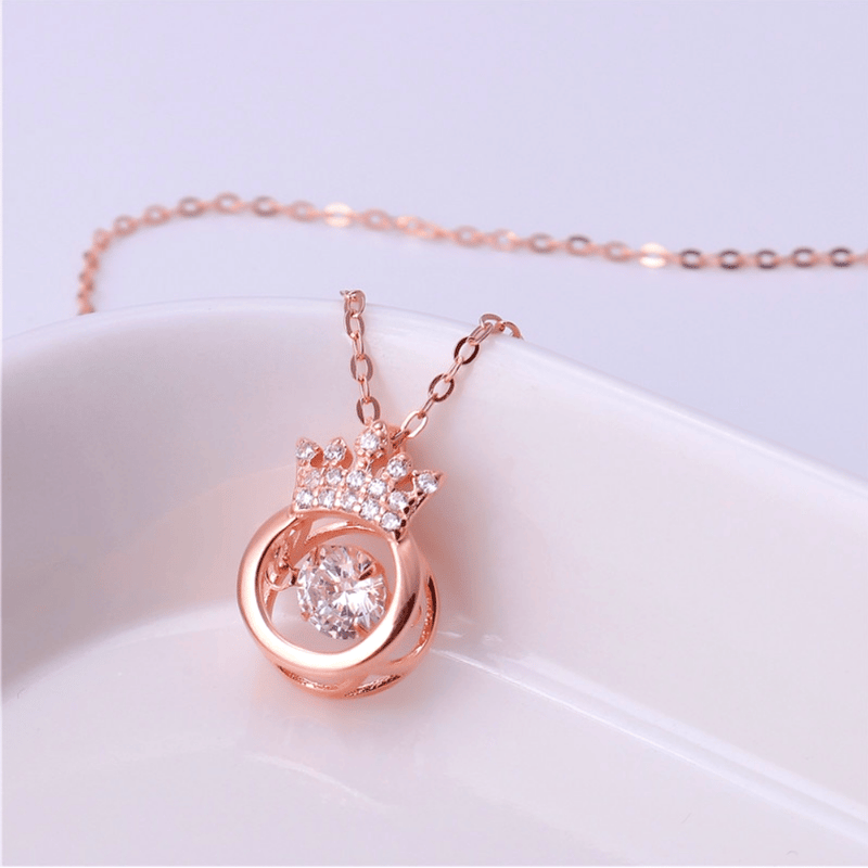 To My Granddaughter👧  | S925 Straighten Your Crown Necklace💕
