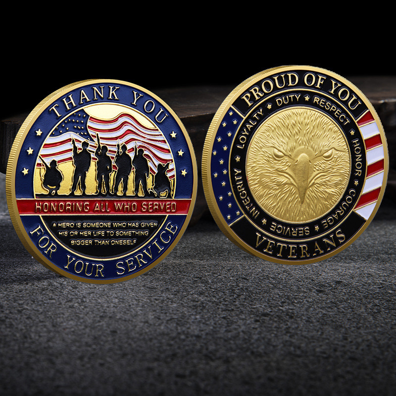 U.S. Military Commemorative Coins Veterans Commemorative Coins