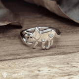 🎁Early Christmas Sale--30% Off🎄💘Adjustable Cute Dinosaur Ring - BGCOPPER