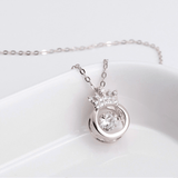 To My Granddaughter👧  | S925 Straighten Your Crown Necklace💕