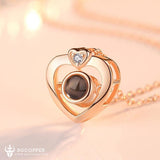 100 Languages "I Love You" Necklace - BGCOPPER