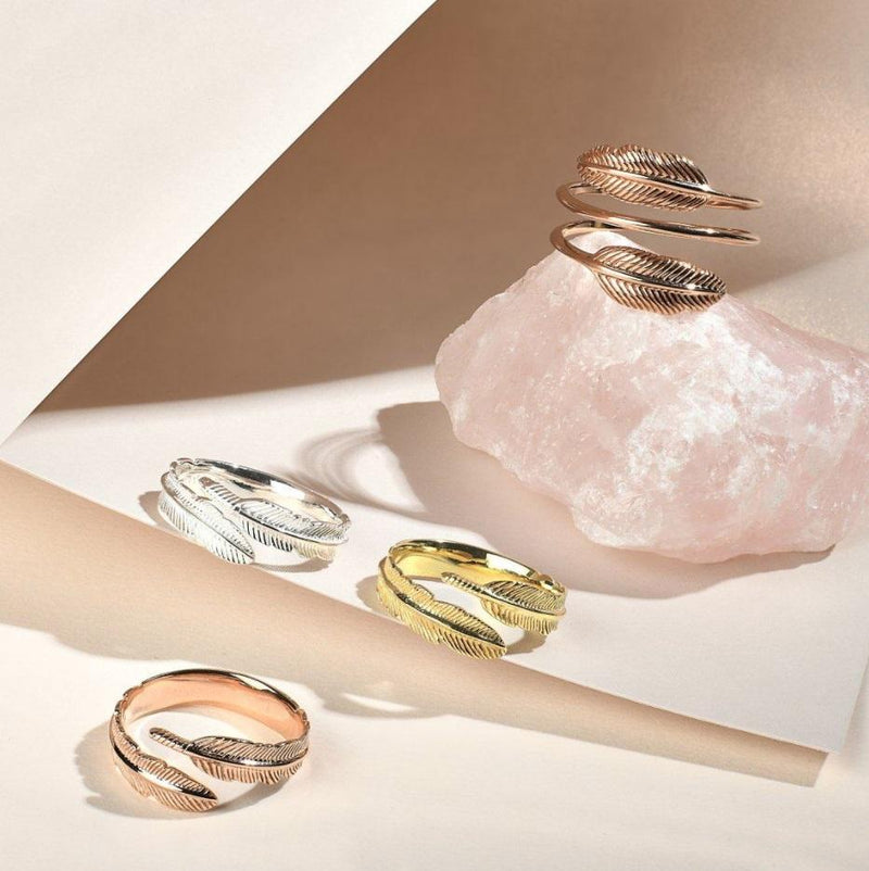 Bgcopper Adjustable Plume Ring